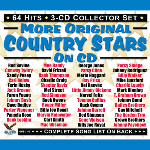 More Original Country Stars On Cd / Various - More Original Country Stars On Cd / Various Music CD