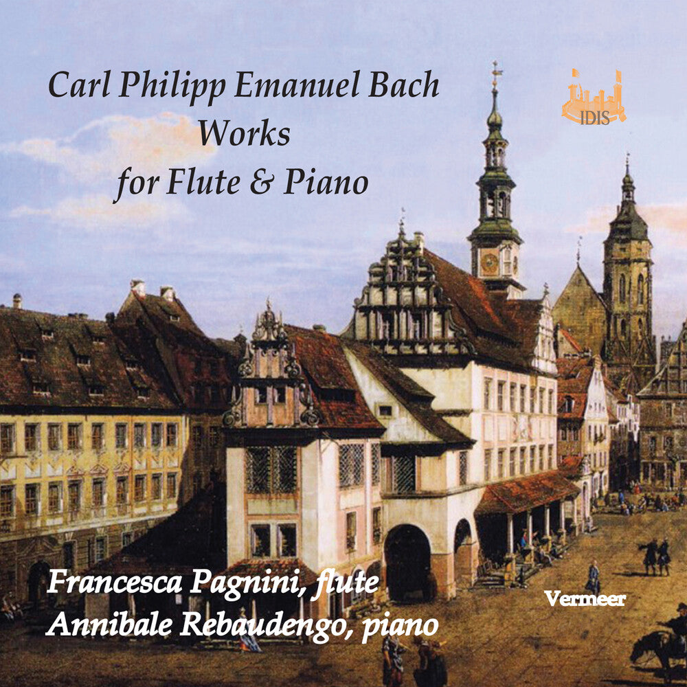 C Bach PE / Pagnini / Rebaudengo - Works for Flute & Piano Music CD