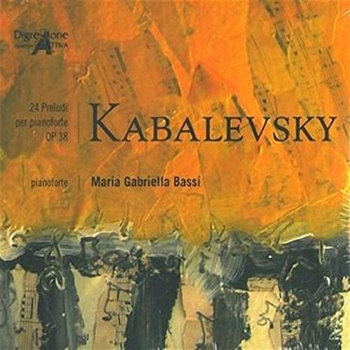 Kabalevsky / Bassi - 24 Preludi Per Pianoforte Music CD