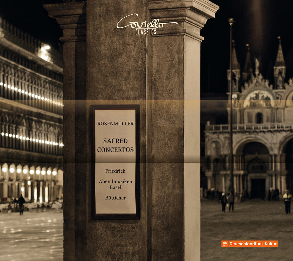 Rosenmuller / Friedrich / Abendmusiken Basel - Sacred Concertos Music CD