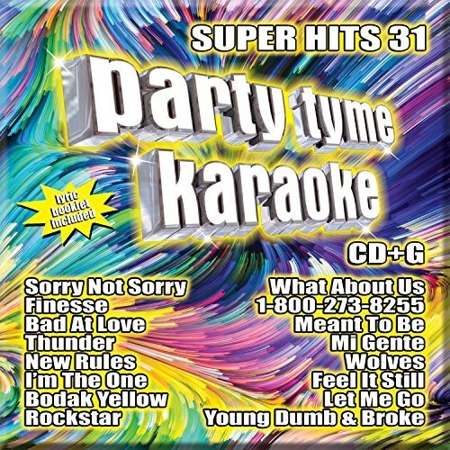 Party Tyme Karaoke - Party Tyme Karaoke - Super Hits 31 Music CD
