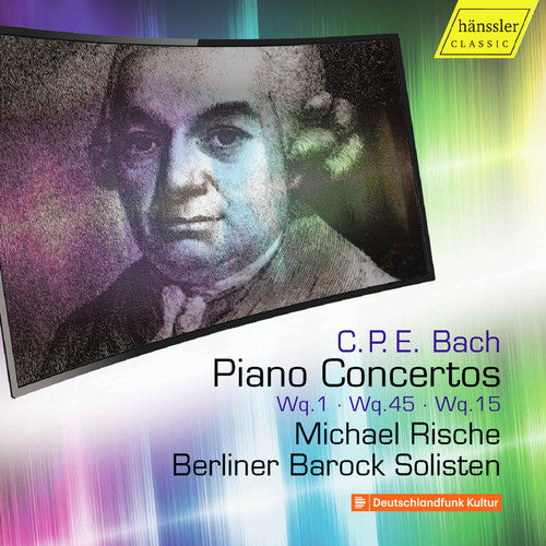 C Bach PE / Rische / Solisten - Piano Concertos 5 Music CD