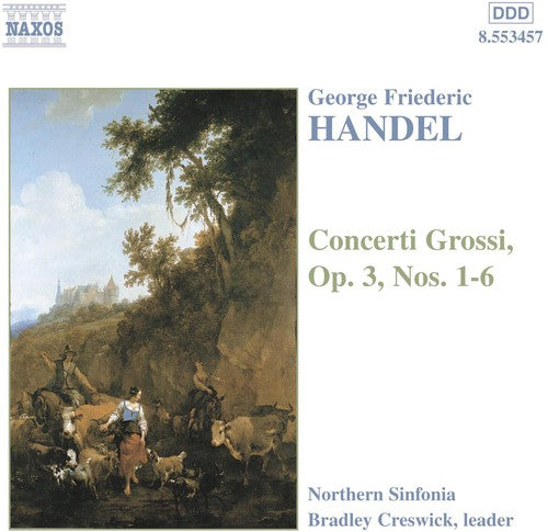 Bradley Creswick - Concerti Grossi Op 3 Nos 1-6 Music CD