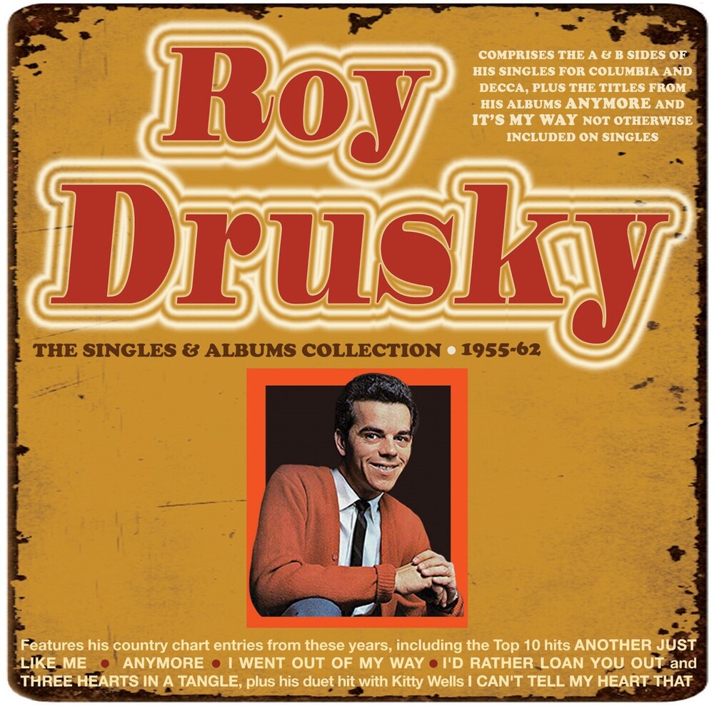 Roy Drusky - Singles & Albums Collection 1955-62 Music CD