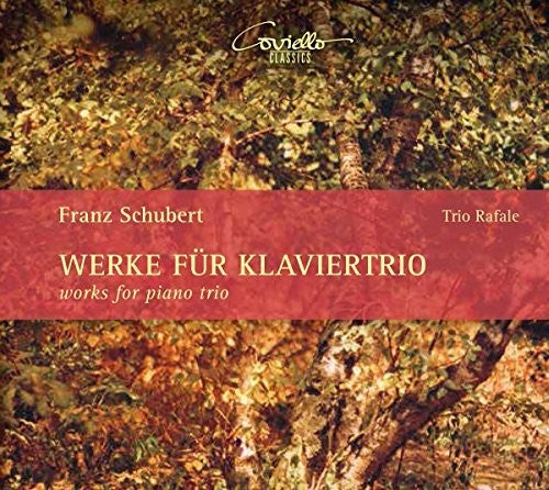 Schubert / Trio Rafale - Schubert: Works for Piano Trio Music CD