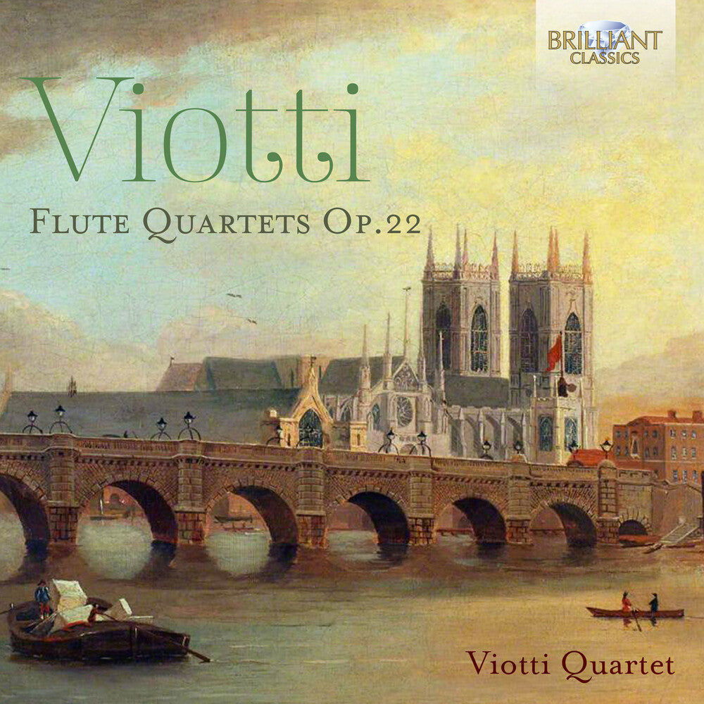 Viotti - Flute Quartets 22 Music CD