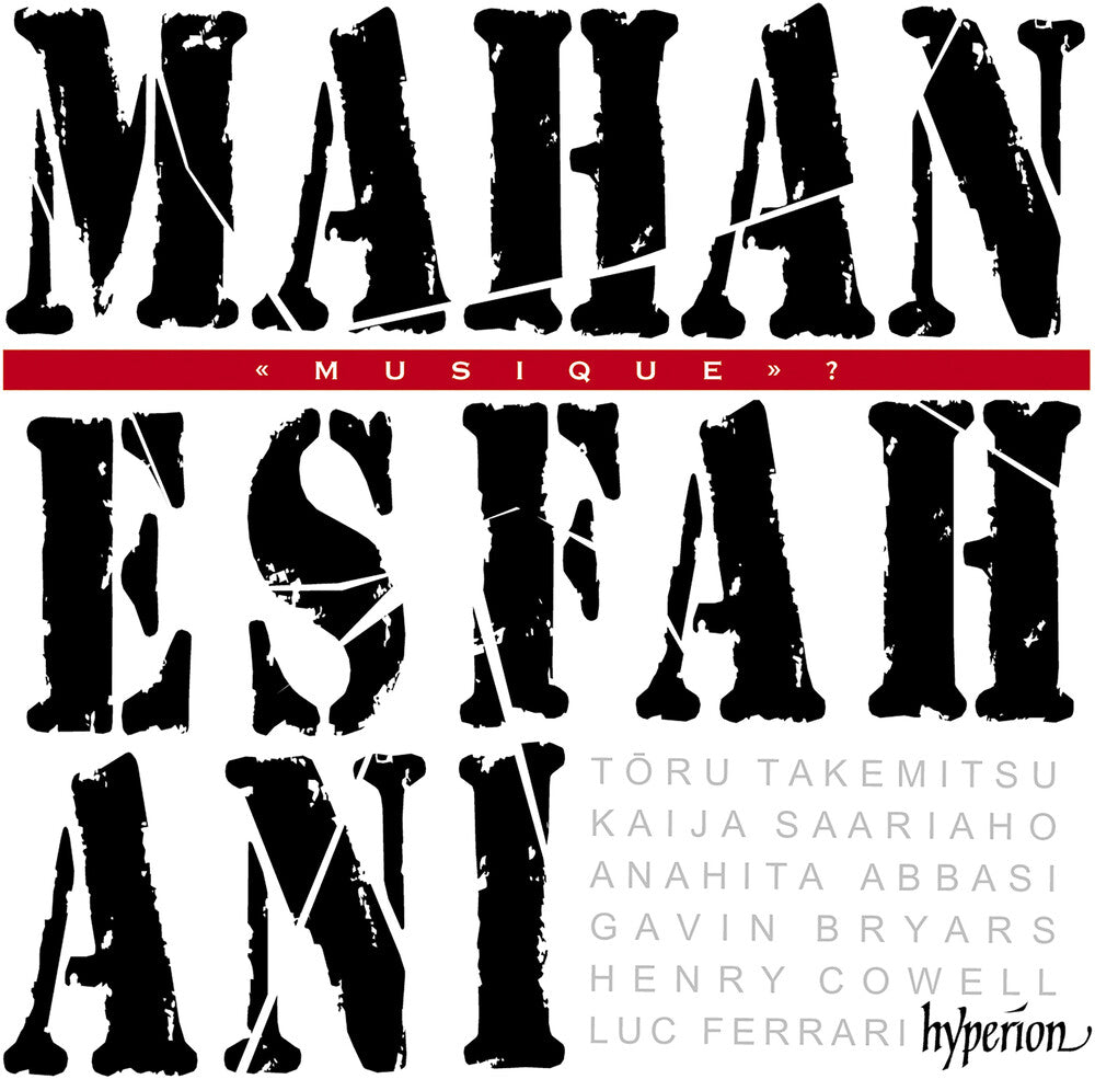 Mahan Esfahani - Musique? Music CD