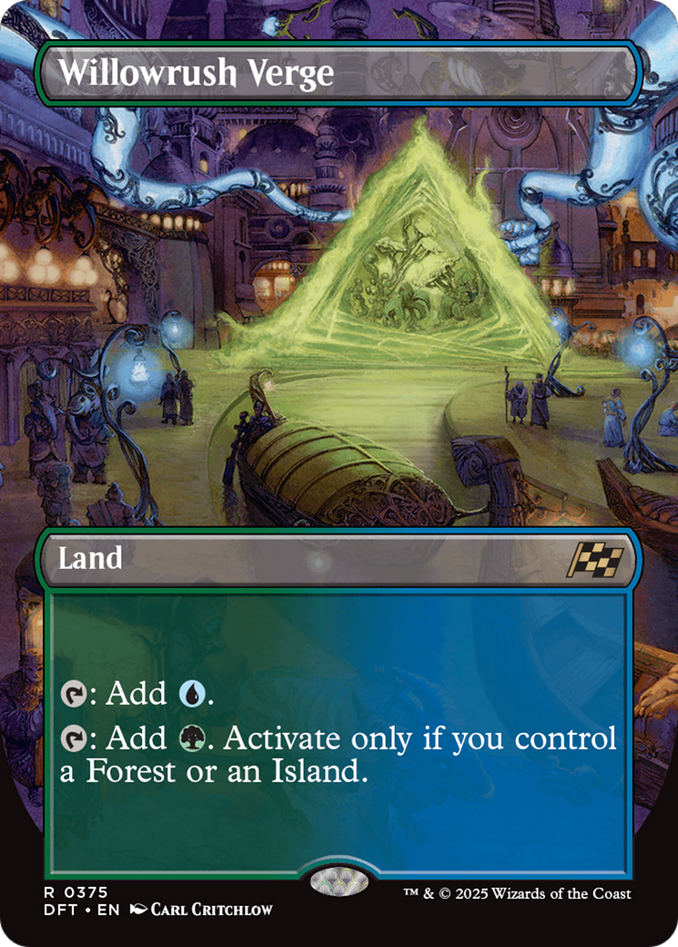 Willowrush Verge (DFT-375) - Aetherdrift (Borderless)