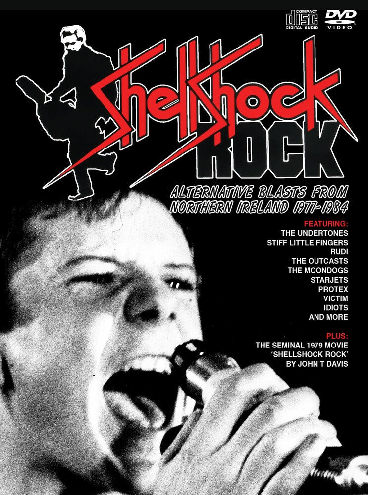 Shellshock Rock Alternative Blasts From Northern - Shellshock Rock: Alternative Blasts From Northern Ireland 1977-1984 / Various (3CD + DVD) Music CD
