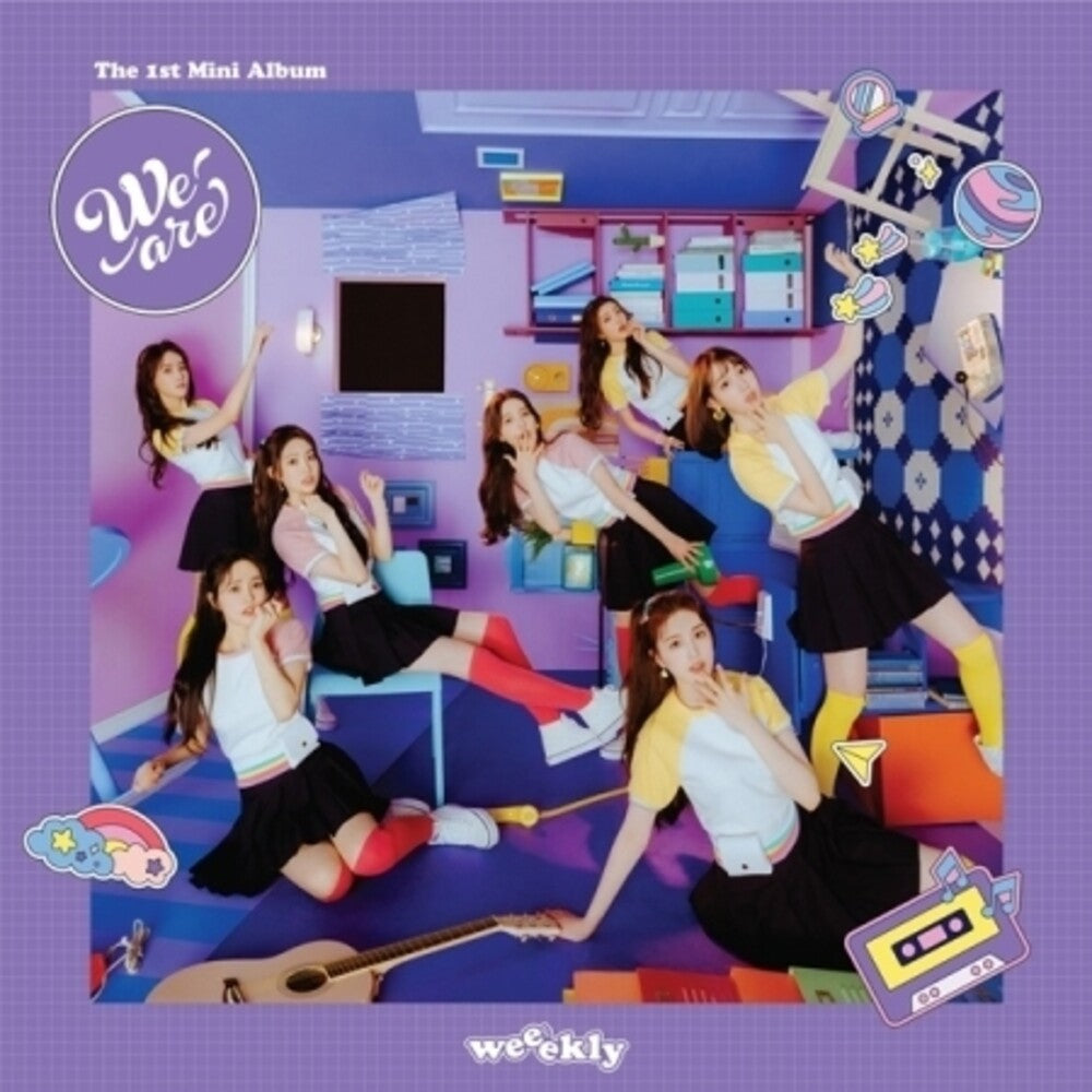 Weekly - We Are (incl. 82pg Photobook, 2pc Photocard, Polaroid Photocard, Sticker Pack + Event Ticker) Music CD