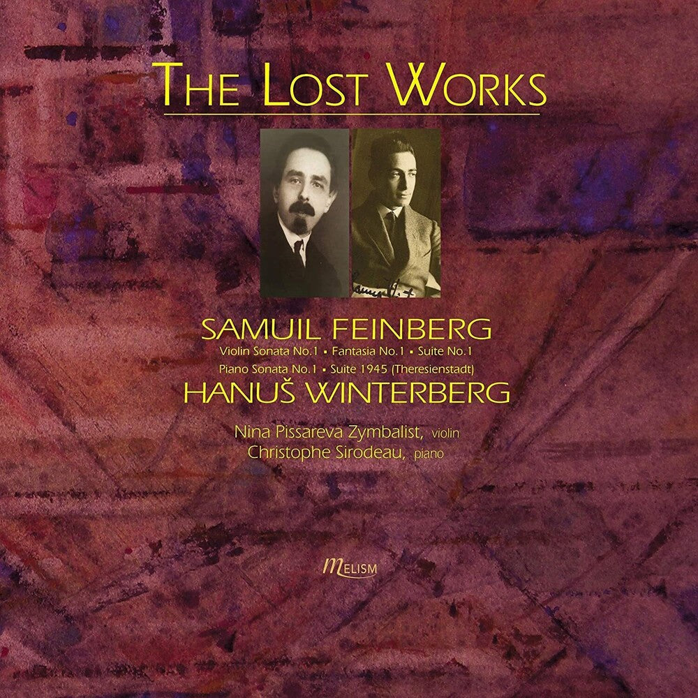 Feinberg / Zymbalist / Sirodeau - Lost Works Music CD