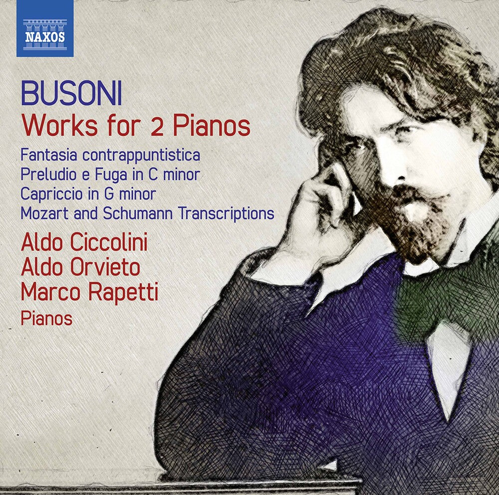 Busoni / Ciccolini / Rapetti - Works for 2 Pianos Music CD