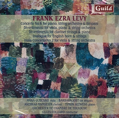 Toulouse Chamber Orchestra - Works By Frank Ezra Levy Music CD