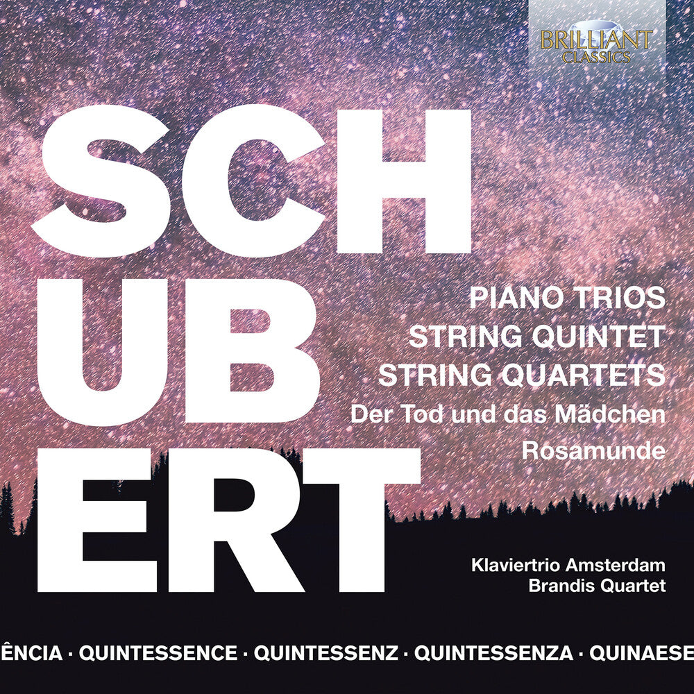 Schubert / Brandis Quartet / Klaviertrio Amsterdam - Quintessence Schubert Music CD