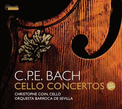 C Bach PE / Onofri - Cello Concertos Music CD