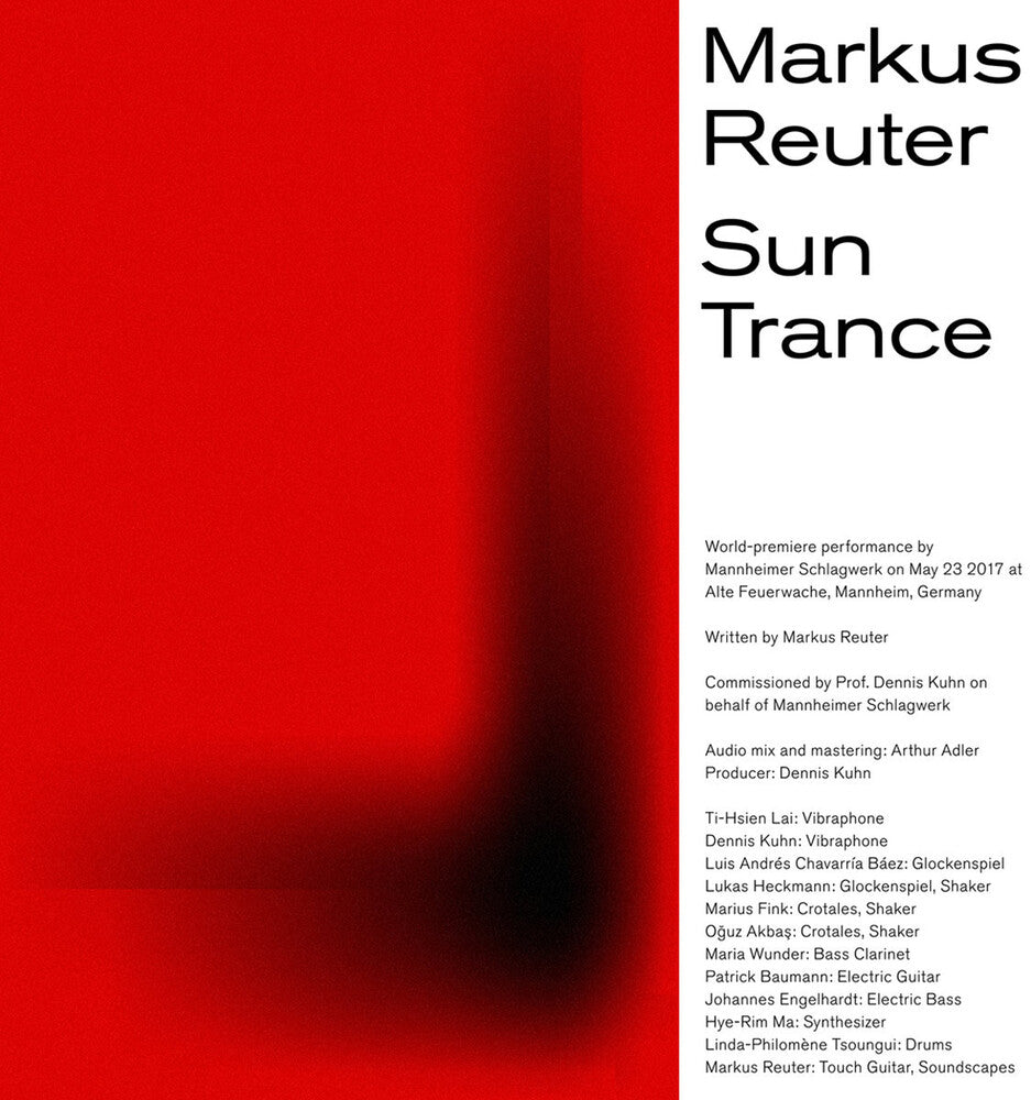 Markus Reuter - Sun Trance Music CD