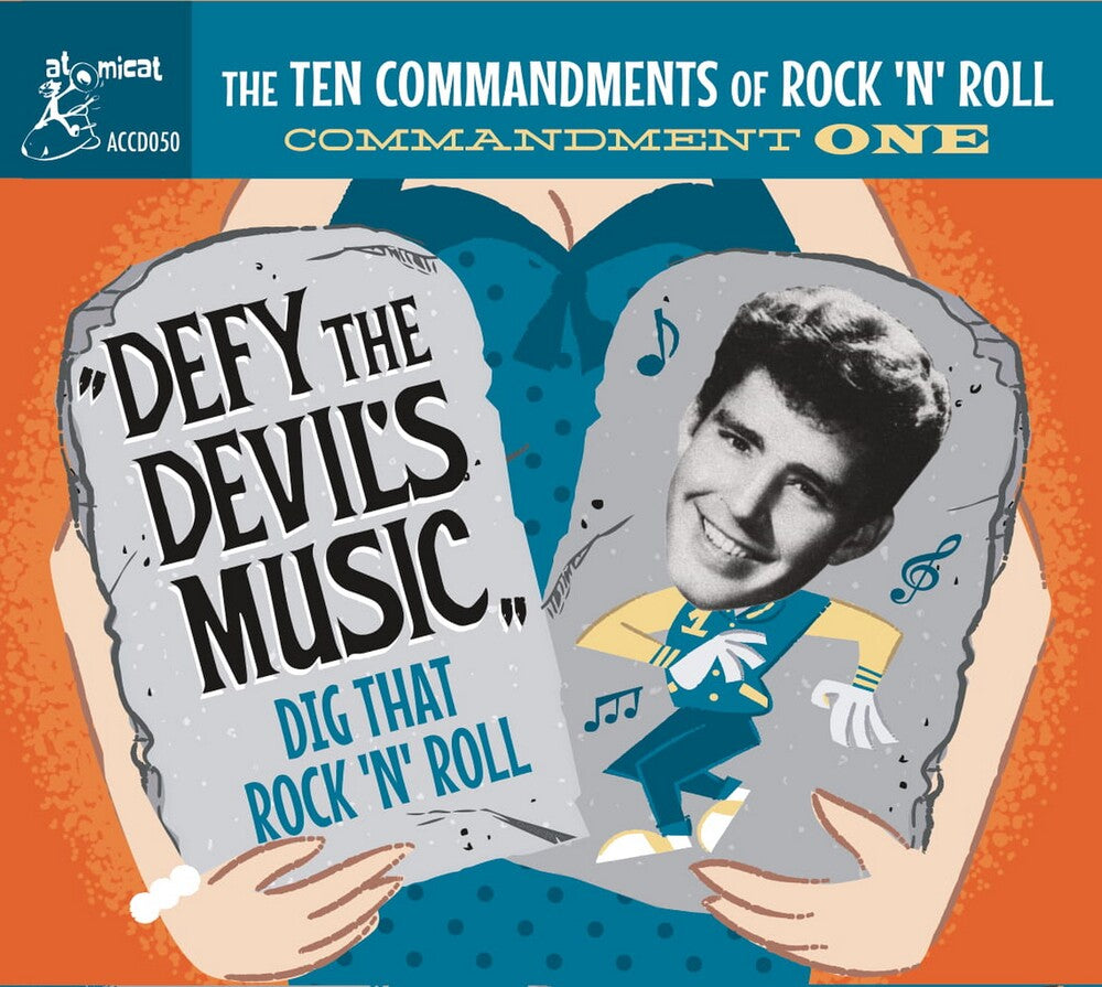 Ten Commandments Of Rock n Roll 1 / Various - Ten Commandments Of Rock 'n' Roll 1 (Various Artists) Music CD