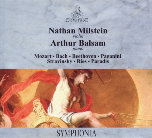 Bach / Mozart / Paganini / Milstein - Violin & Piano Music CD