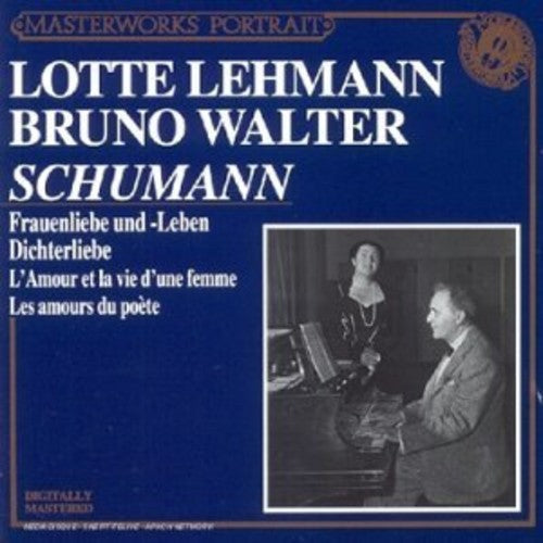 Schumann / Walter / Lehmann - Frauenliebe Und Lebe Music CD