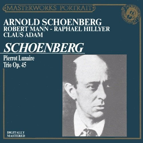 Paul Schoenberg - Pierrot Lunaire Music CD