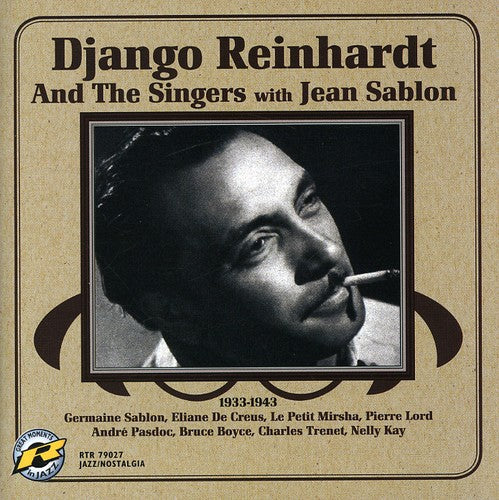 Django Reinhardt And The Singers - 1933-1943 Django Reinhardt and The Singers Music CD