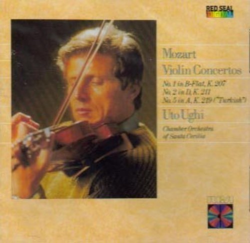 Mozart / Santa Cecilia Chamber Orch / Ughi - Violin Ctos 1-2 Music CD