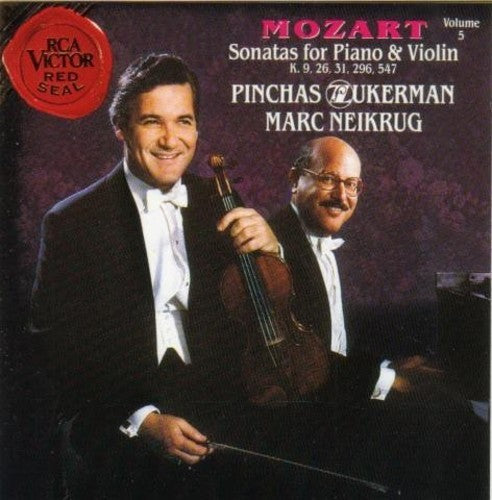 Mozart / Neikrug / Zukerman - Sonatas for Piano Music CD