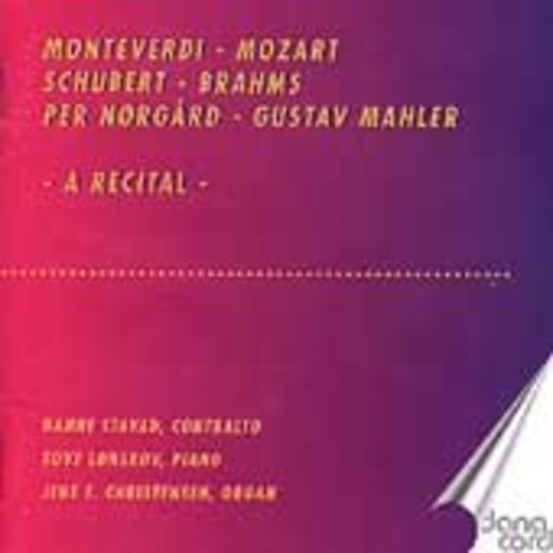Hanne Stavad - Recital of Music 2 Music CD