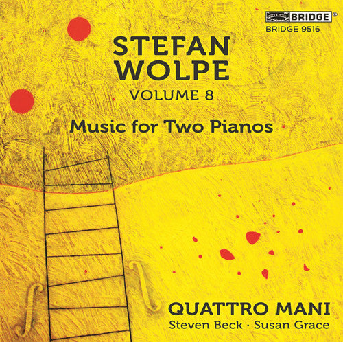 Wolpe / Quattro Mani - Music for Two Pianos 8 Music CD