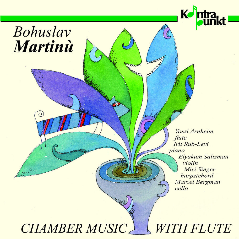 Martinu / Arnheim / Levi / Saltzman / Singer - Chamber Music with Flute Music CD