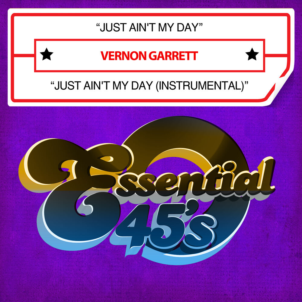 Vernon Garrett - Just Ain't My Day (Digital 45) (Mod) Music CD