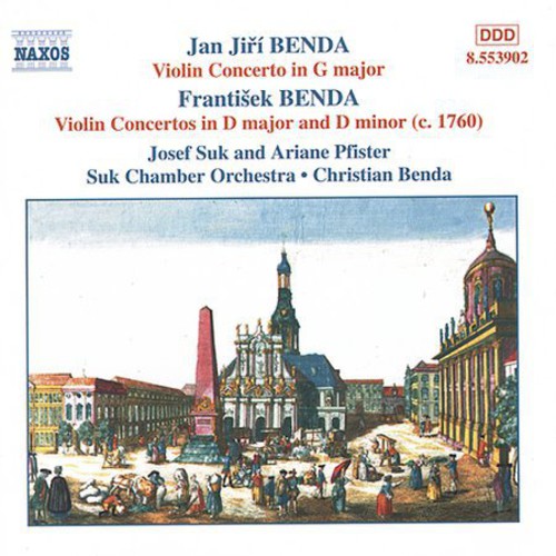 Josef Suk - Violin Concertos I Music CD