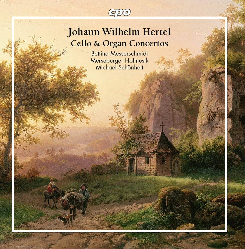 Hertel / Messerschmidt / Schonheit - Cello & Organ Concertos Music CD