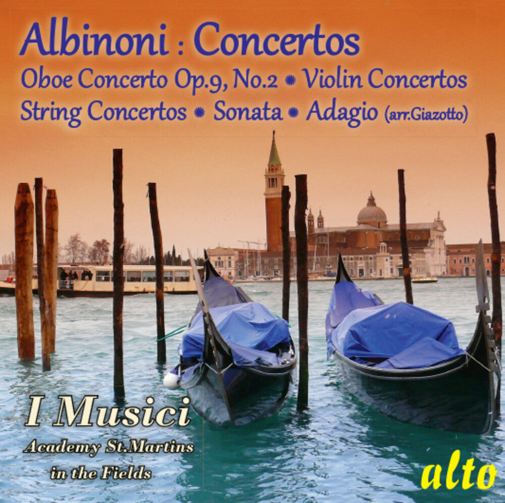I Musici / Academy of st. Martin-in-the-Fields - Albinoni Concertos Sonata Adagio Music CD