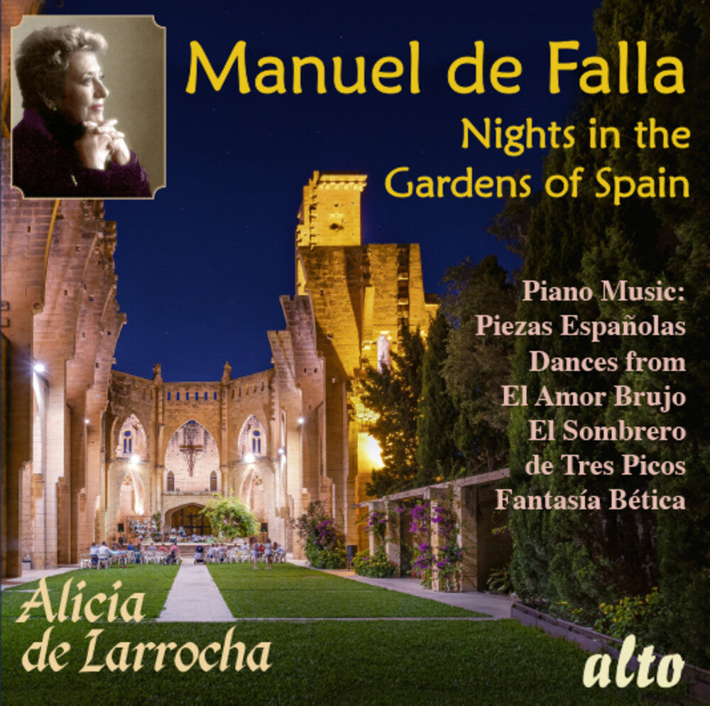 De Alicia Larrocha / Orquesta De Conciertos Madrid - Falla: Nights In The Gardens Of Spain & Piano Music CD