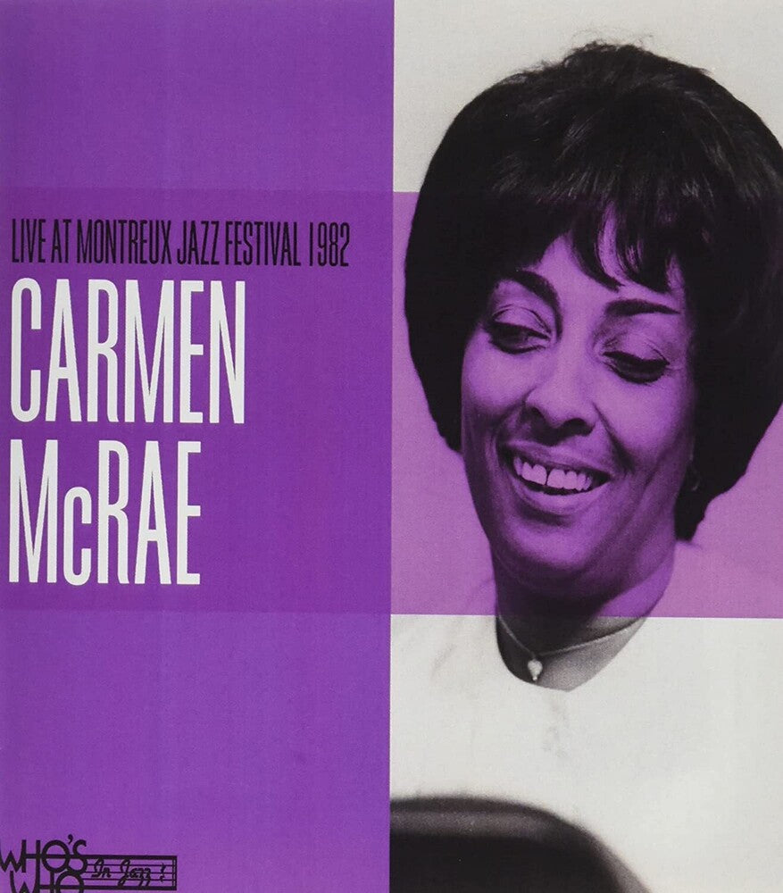 Carmen Mcrae - Live at The Montreaux Jazz Festival 1982 Music CD