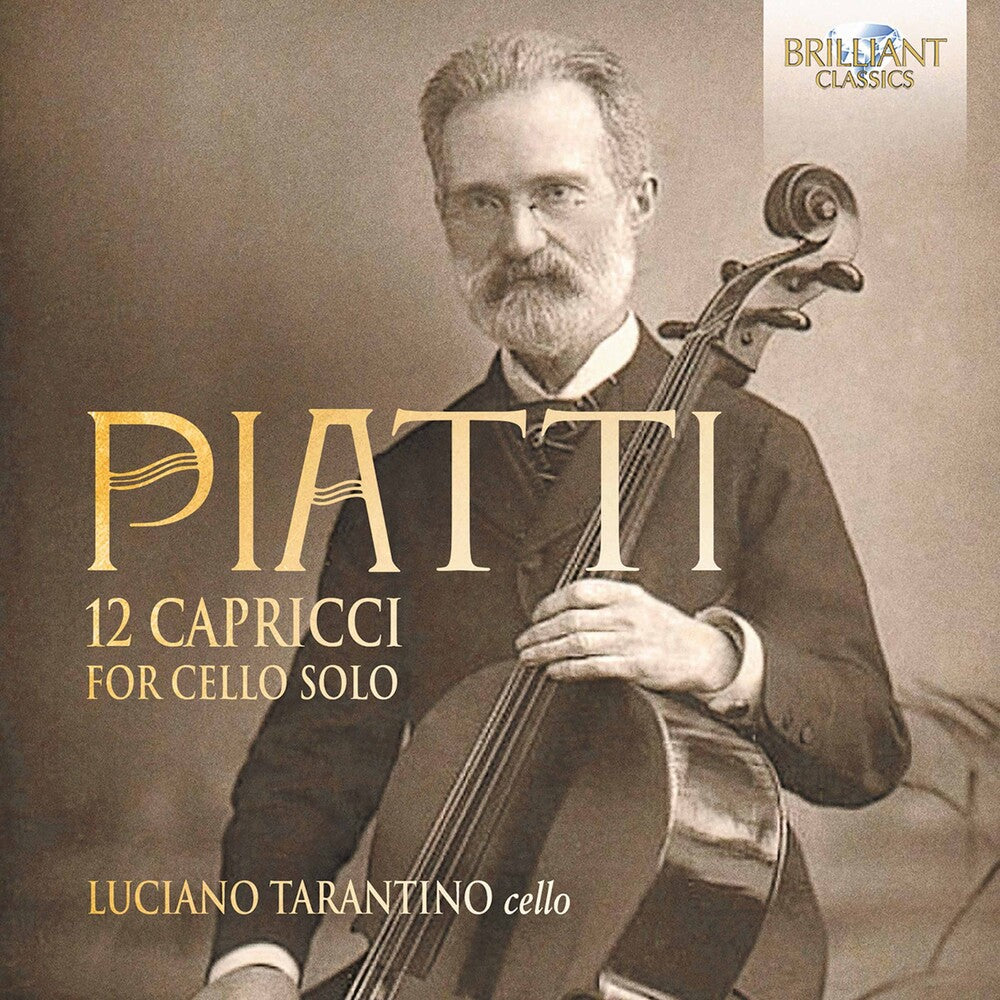 Piatti / Tarantino - 12 Capricci For Cello Solo Music CD
