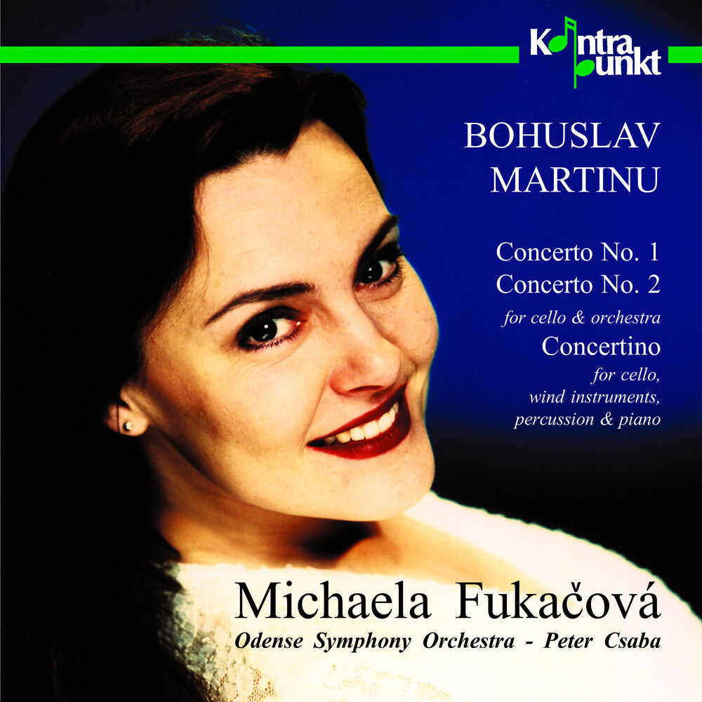 Martinu / Fukacova / Csaba - Cello Concertos Music CD