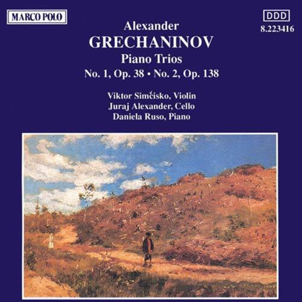 Gretchaninov / Simcisco / Ruso - Piano Trios 1 & 2 Music CD