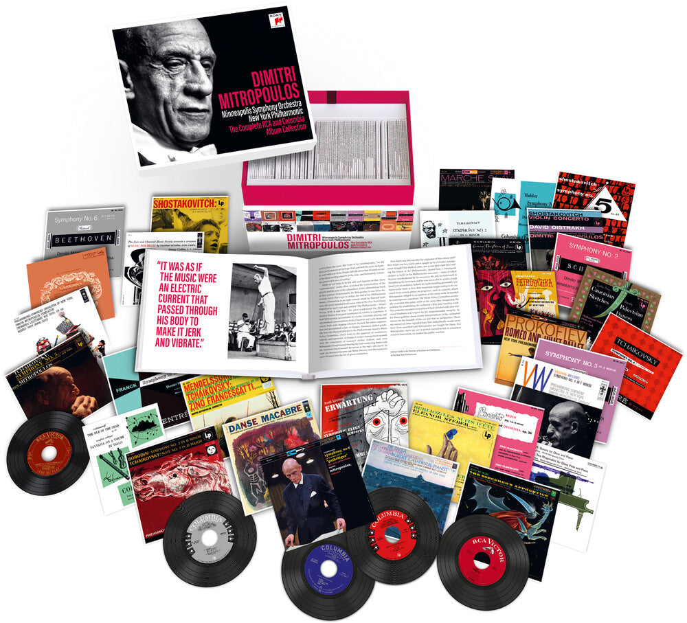 Dimitri Mitropoulos - Complete Rca And Columbia Album Collection (Box) Music CD