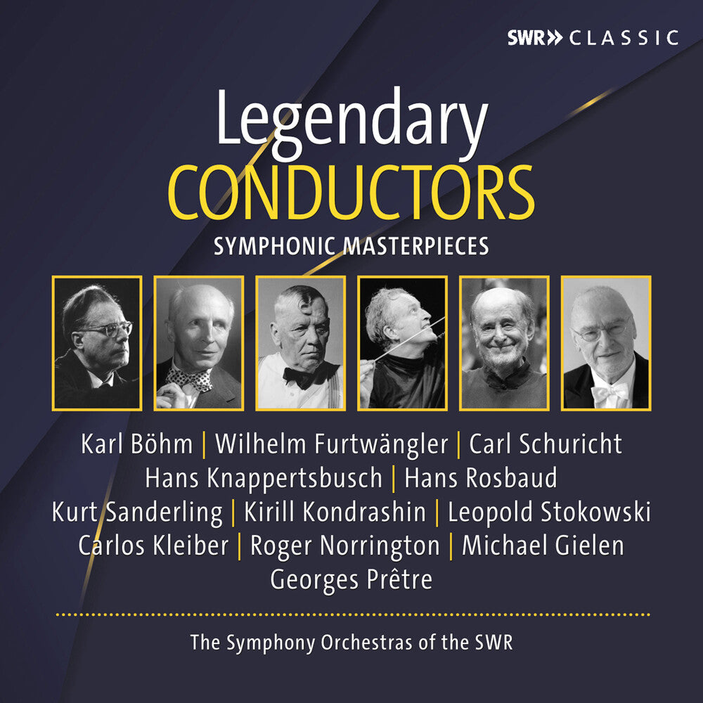 Beethoven / Sudfunk-Sinfonieorchester - Legendary Conductors (Box) Music CD