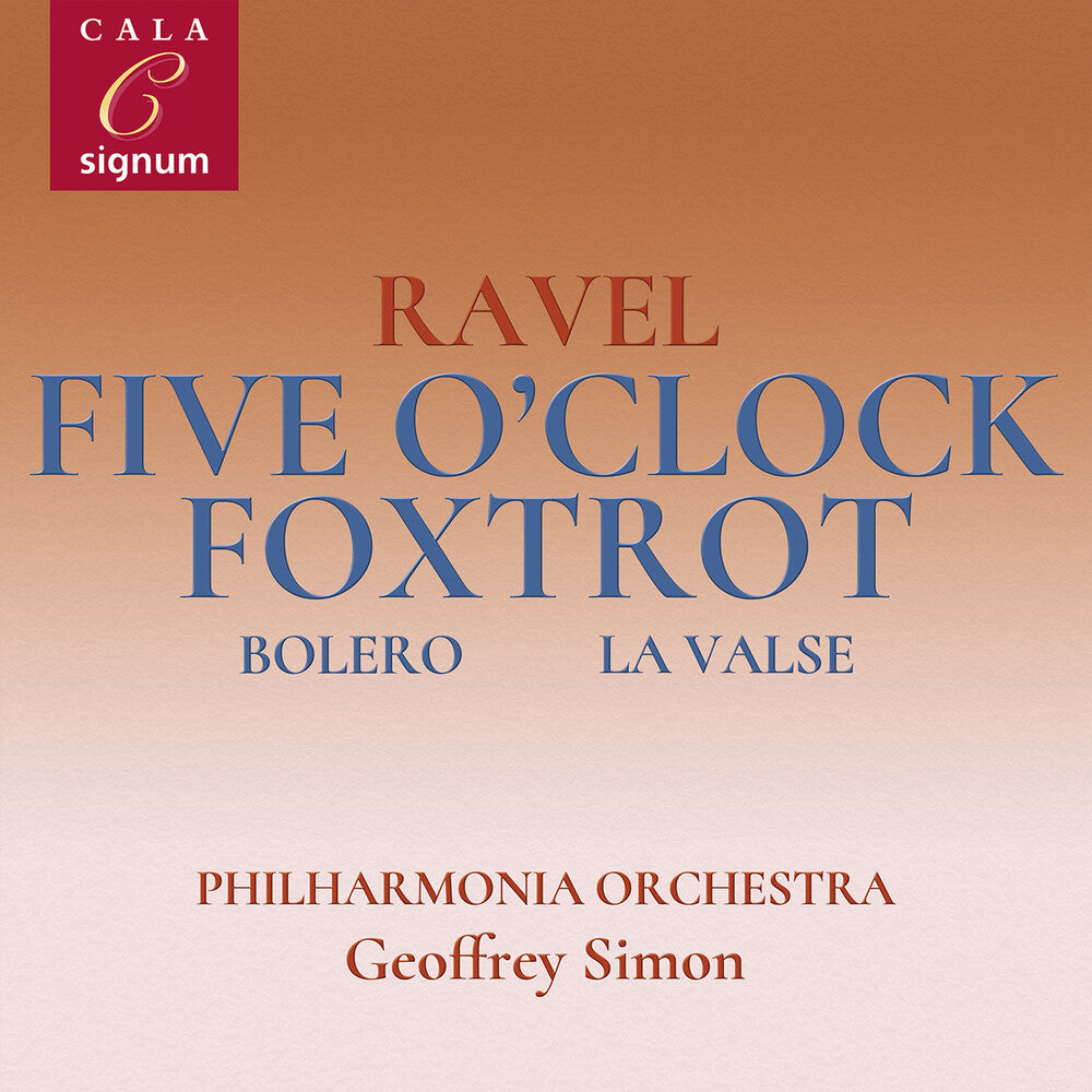 Ravel / Chase / Philharmonia Orchestra - Five O'Clock Foxtrot Music CD