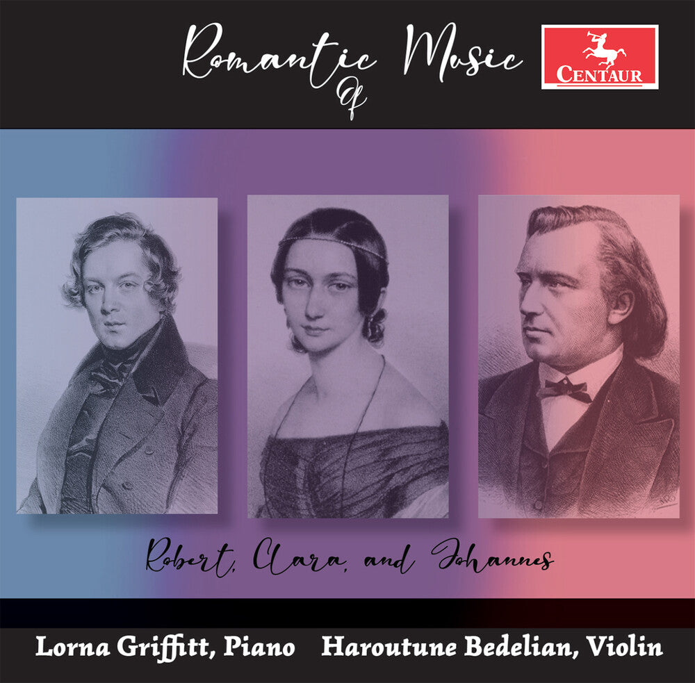 Brahms / Schumann / Griffitt - Romantic Music Of Robert Clara, & Johannes Music CD