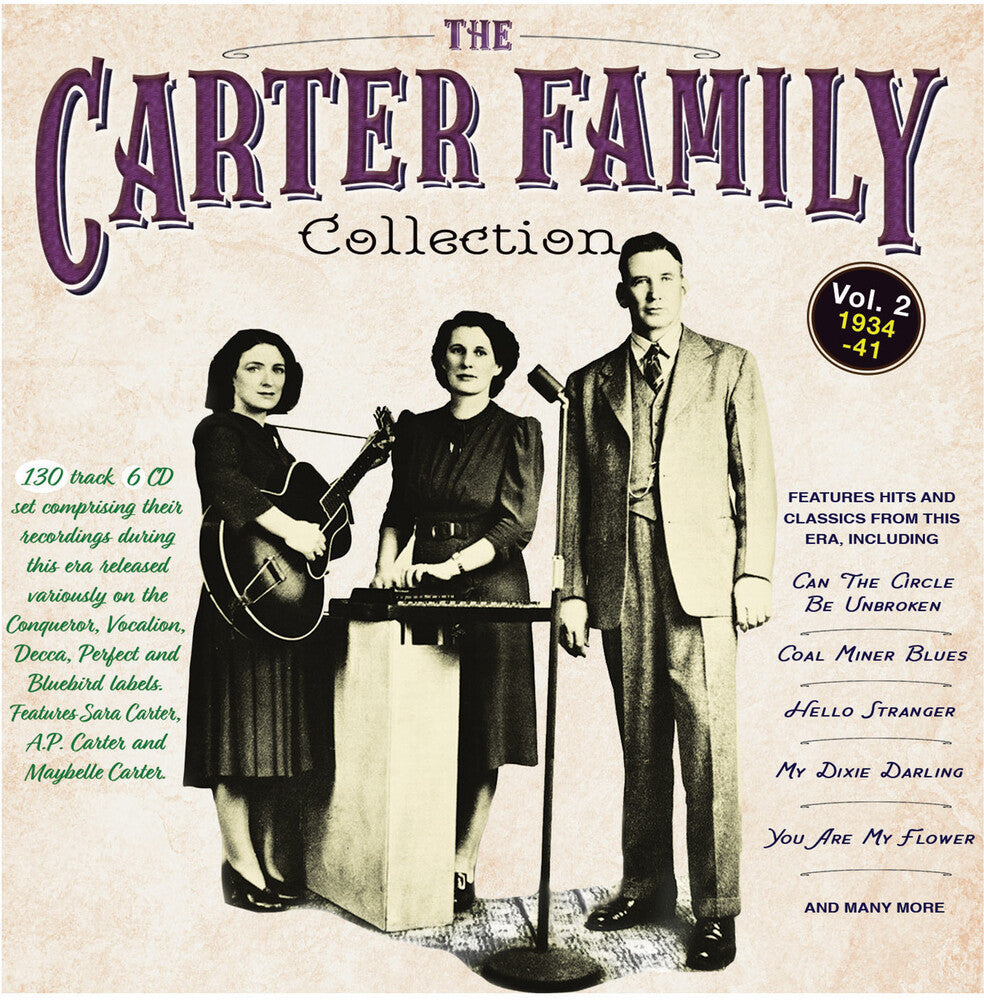 Carter Family - Carter Family Collection Vol. 2 1935-41 Music CD