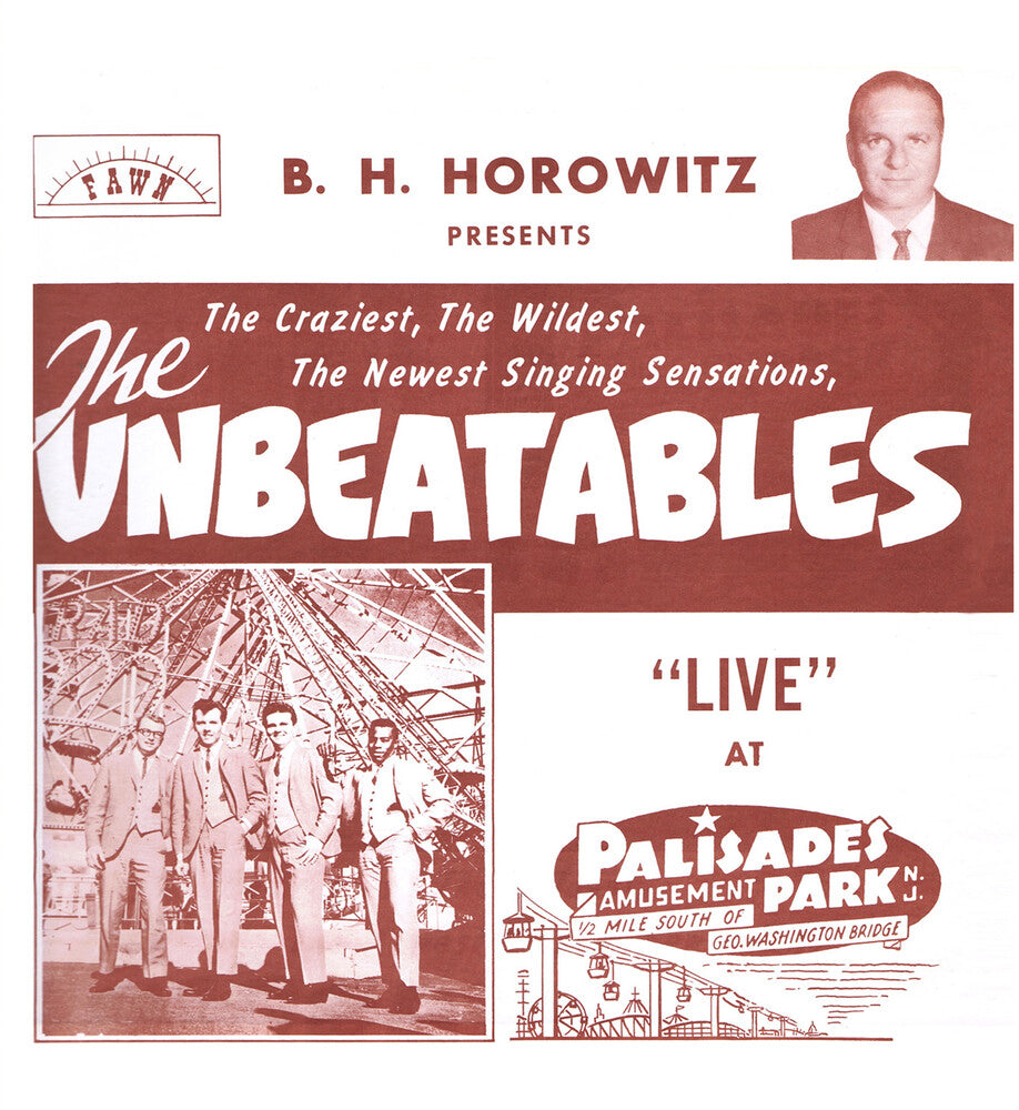 Gene Cornish & The Unbeatables - Live At Palisades Amusement Park (Mod) Music CD