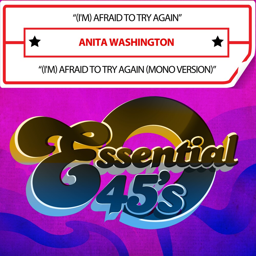 Anita Washington - (I'm) Afraid To Try Again (Digital 45) (Mod) Music CD