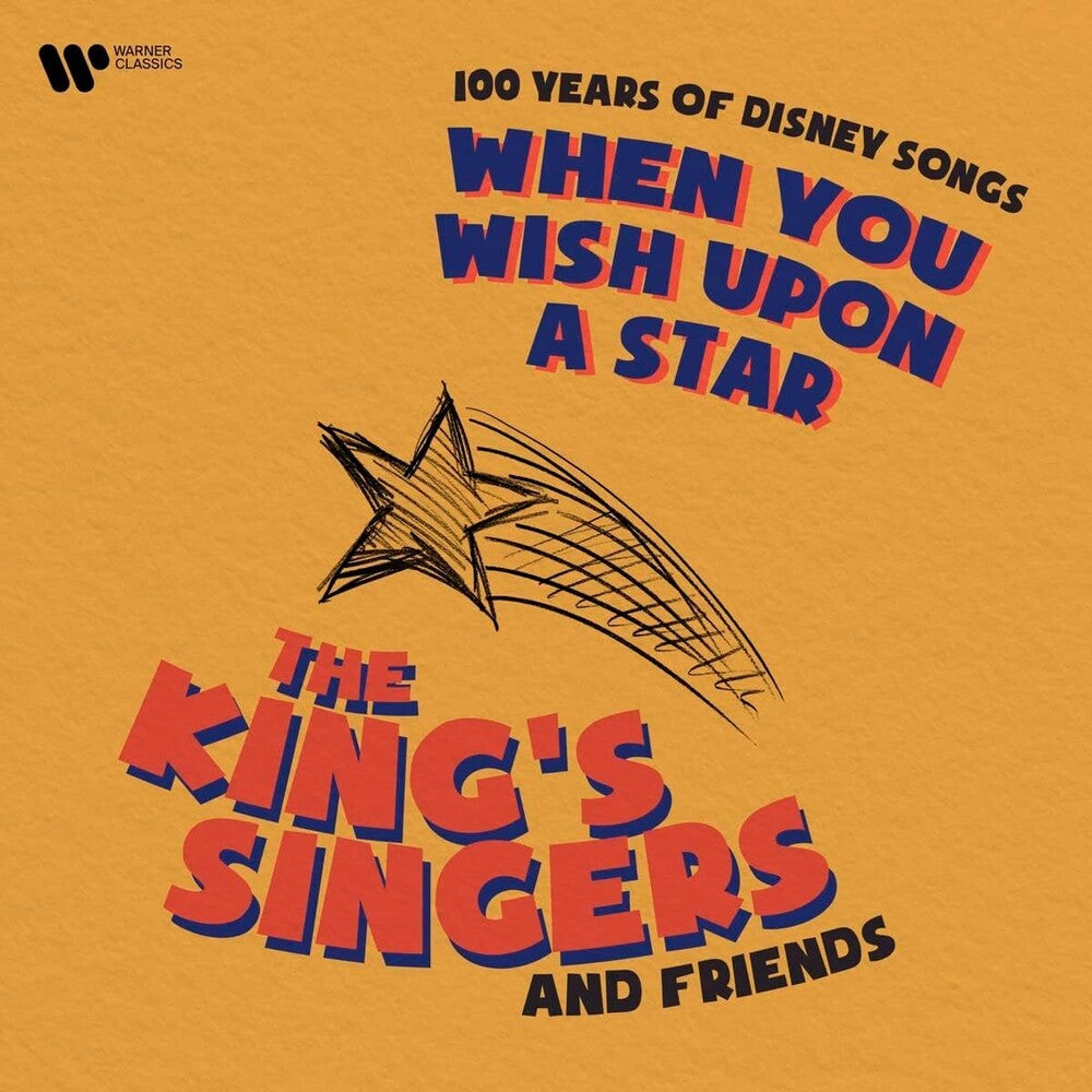 King's Singers - When You Wish Upon A Star - 100 Years of Disney Songs Music CD