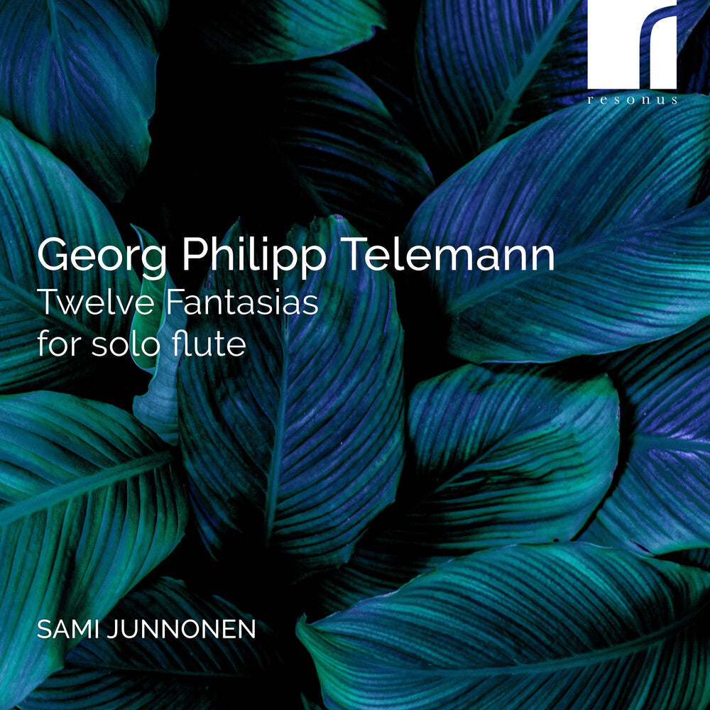 Telemann / Junnonen - Twelve Fantasias For Solo Flute Music CD