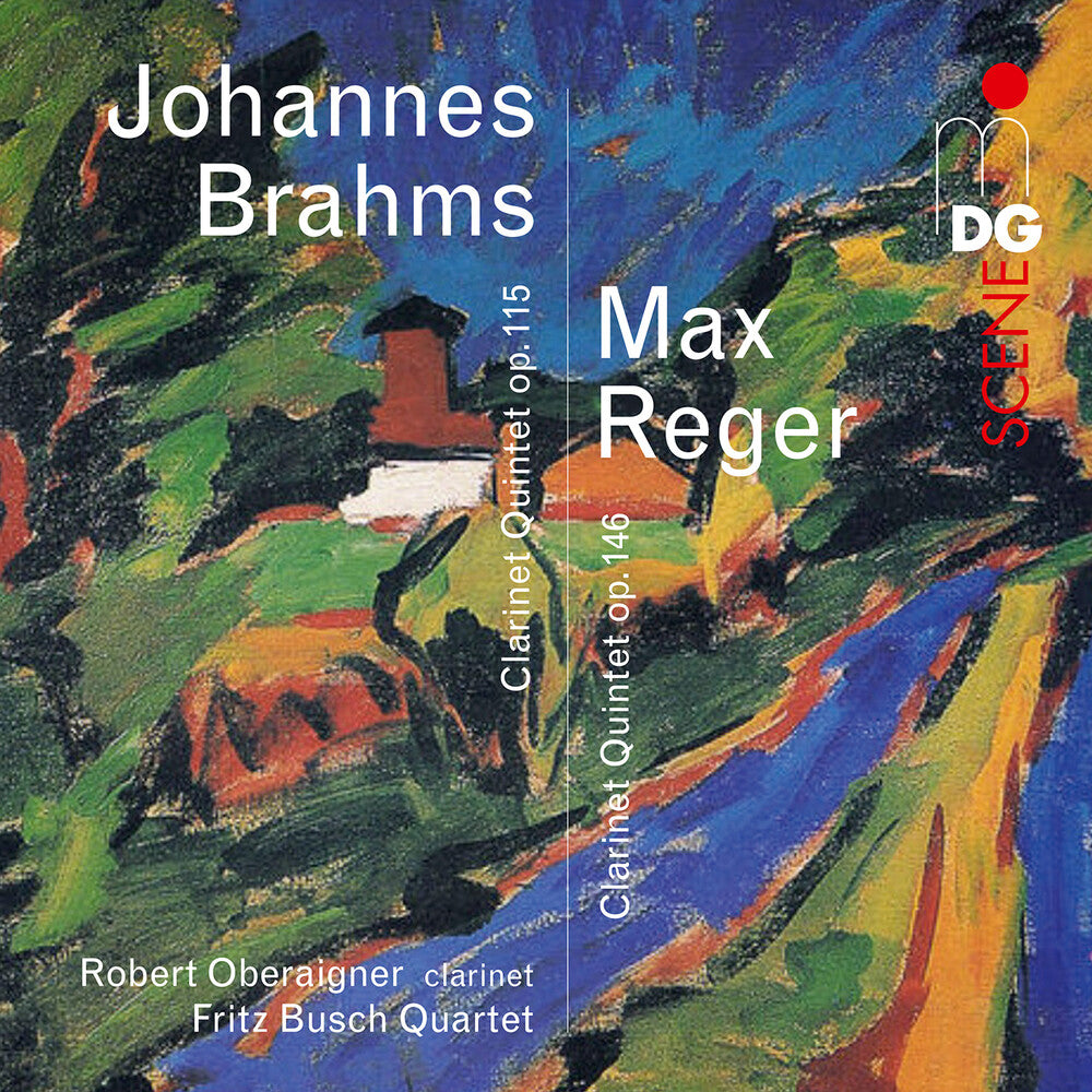 Brahms / Reger / Oberaigner - Clarinet Quintets (Hybr) Music CD