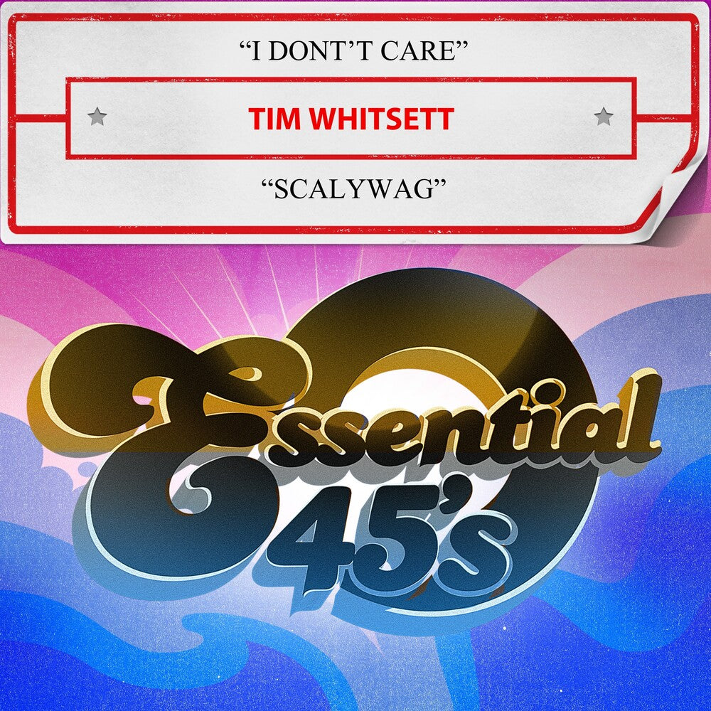 Tim Whitsett - I Don't Care / Scalywag (Digital 45) (Mod) Music CD